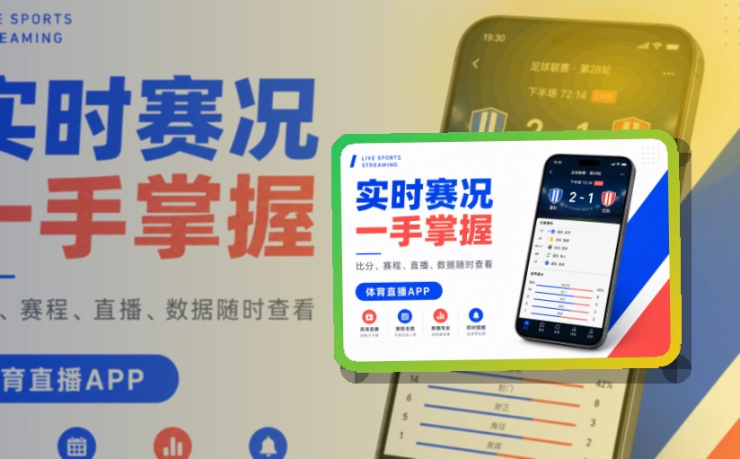 下载指引 · 移动观赛入口 · 比分变化及时掌握界面展示
